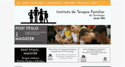 Desktop Screenshot of itfsantiago.cl